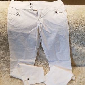 Guess pants size 28 stretch, white